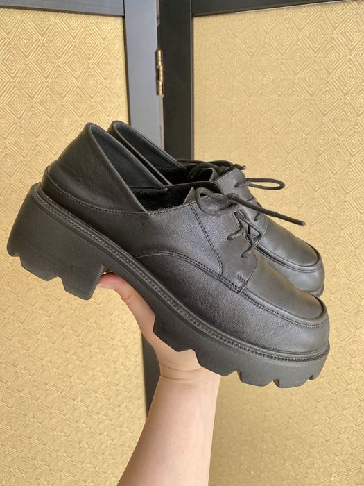 Pantofi cu platforma Berliner - 39 - piele naturala