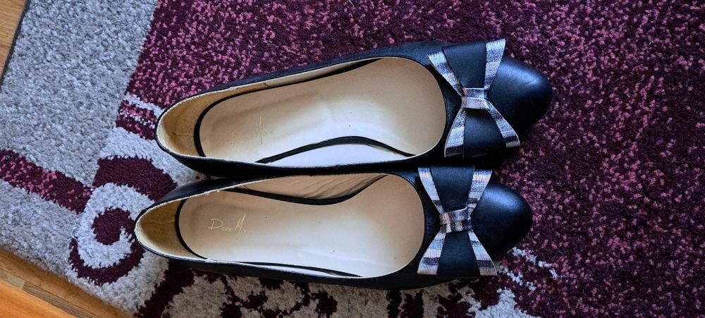 Pantofi piele naturala Diane More