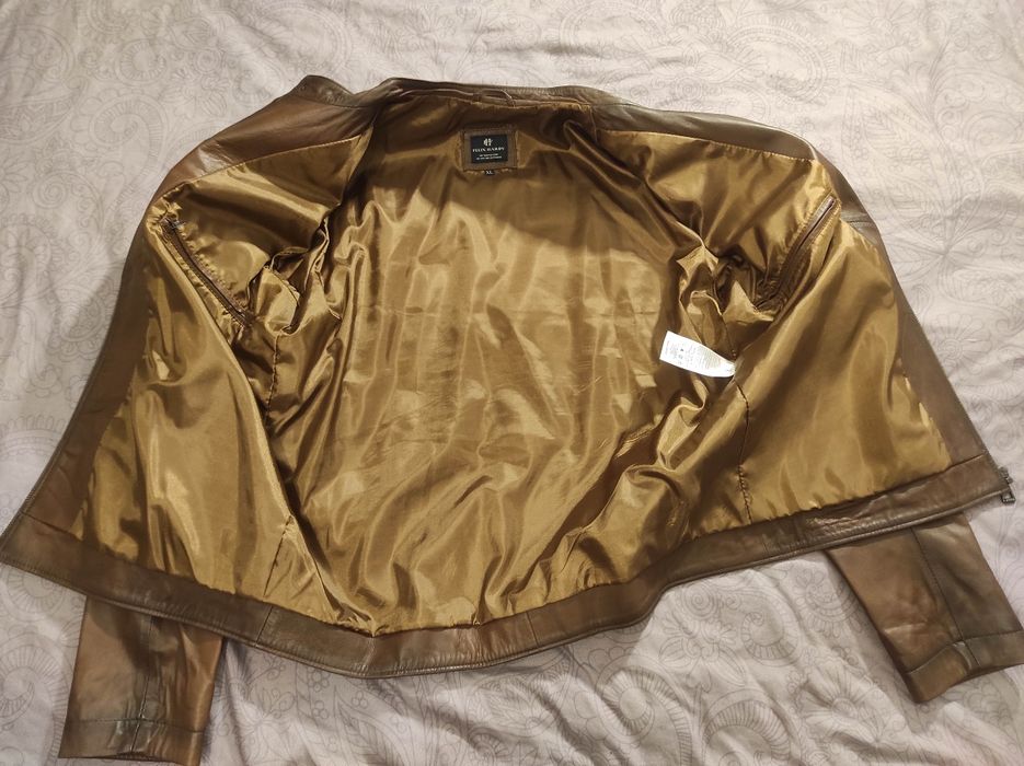 Geaca piele Felix Hardy moto
