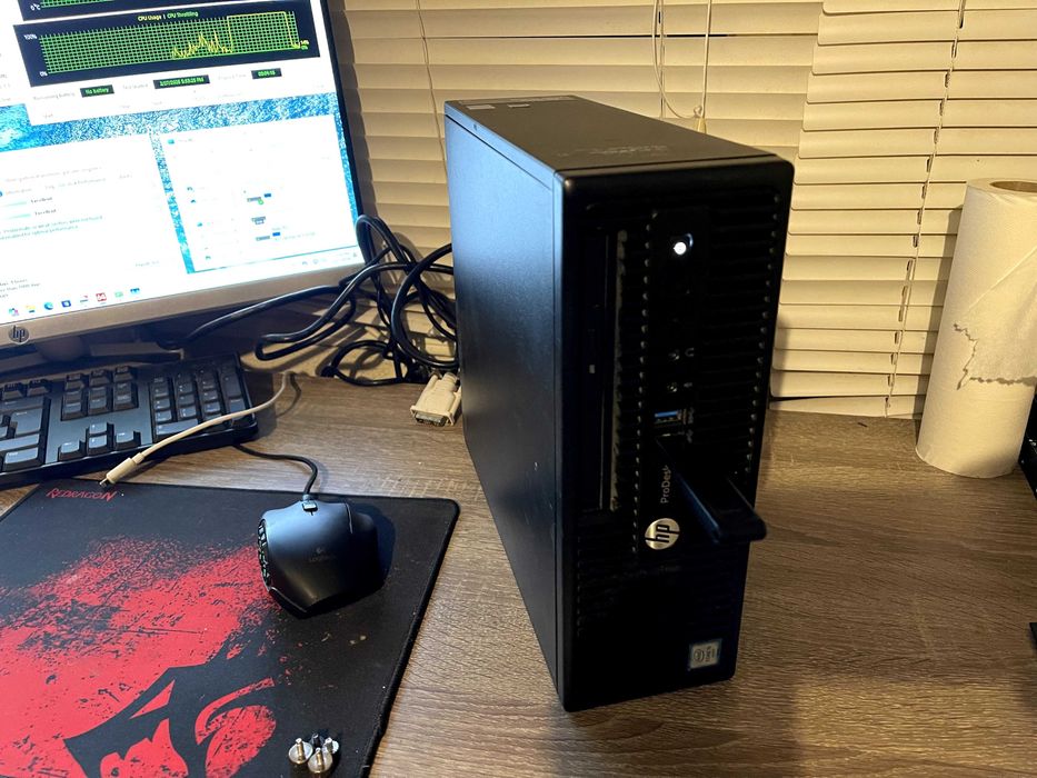 Unitate PC HP ProDesk 400 G3 SFF | i5-6500 | 8GB RAM | SSD 256GB