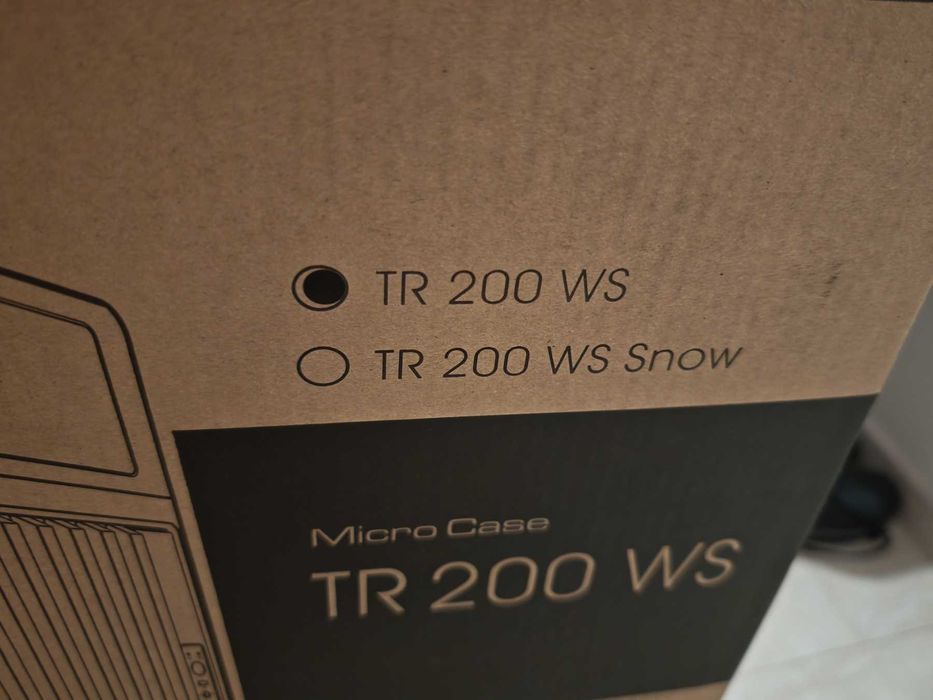 Компютърна кутия Thermaltake TR200 WS Wood Еdition BLACK/WHITE