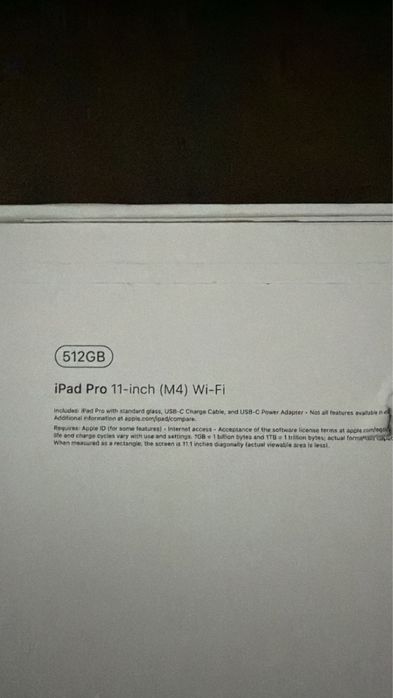 iPad pro m4 11 512 гб