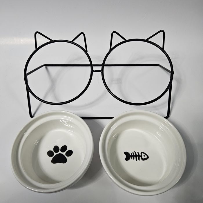 Castron, castroane mancare, Bol mancare, pisici, caini mici, ceramica,