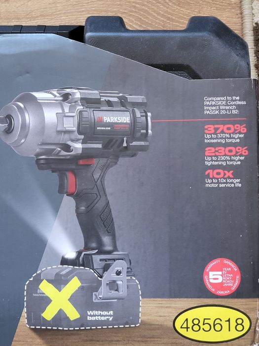 Pistol de impact Parkside Performance PASSP 20-Li C4