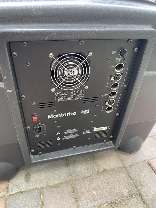 Set Subwoofer Activ Montarbo SW 540 - difuzor de 15 carcasa ABS