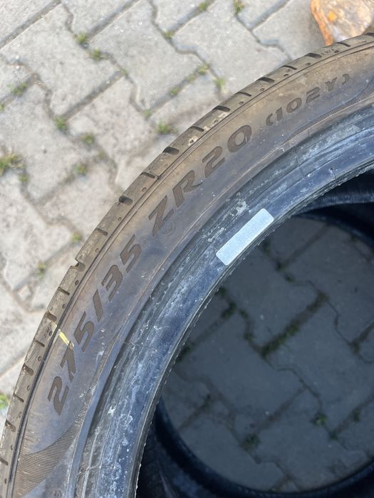 Pirelli P Zero 275/35 R20 102Y DOT 0524 - 7.48 mm - BMW Seria 5, Seria 7, i5, i7, Mercedes EQE