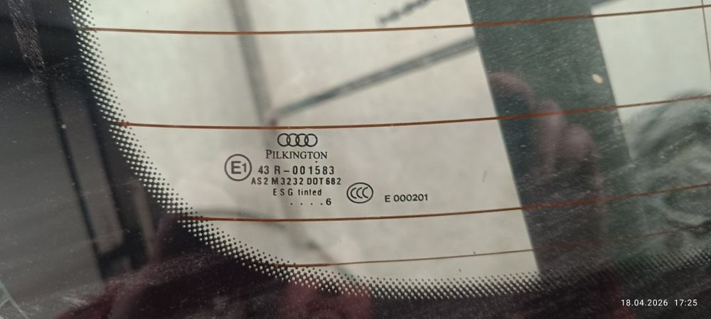 Задно стъкло за Ауди а3 8п спортбек