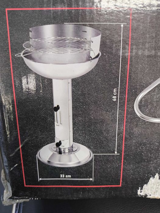 НОВА Скара на дървени въглища GRILL MEISTER, идеалният избор за сезона