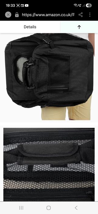 Țarc și geantă de transport animale