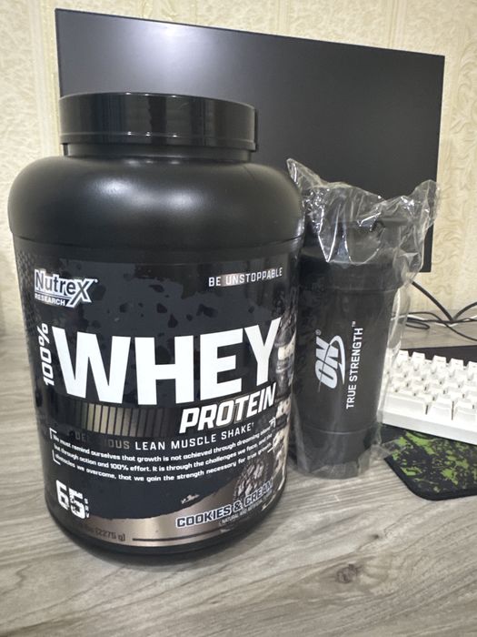 Whey Protein Nutrex 2.275Kg протеин, Вей шейкер