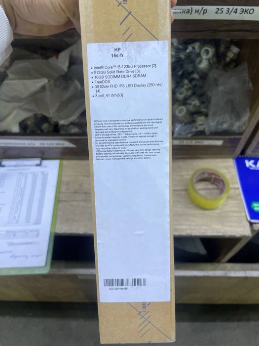 noutbook HP 15S PREMIUM договорные новые 500$ келишамиз