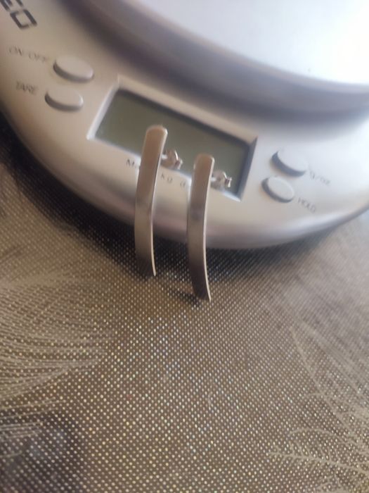 Изящни сребърни  обеци