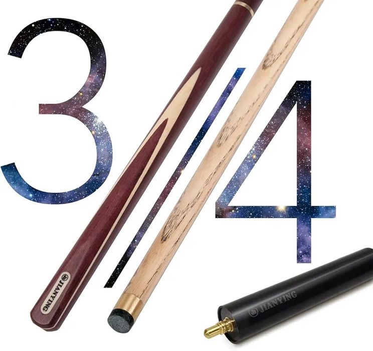 Професионална щека за билярд и снукър AONETIGER 145 см, Ясен + Куфар