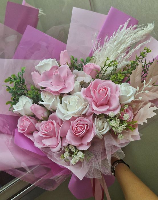Buchet trandafiri de săpun/ buchete
