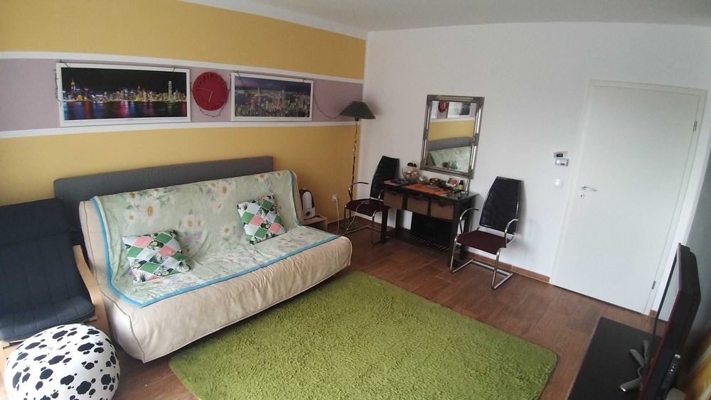 Apartament cu 2 odai (52 m2)+ 2 balcoane+ Teren/gradina privat(35 m2) in Bloc nou Avangarden3,BRASOV de la Proprietar.Dotat cu de toate(+ masina Vase)