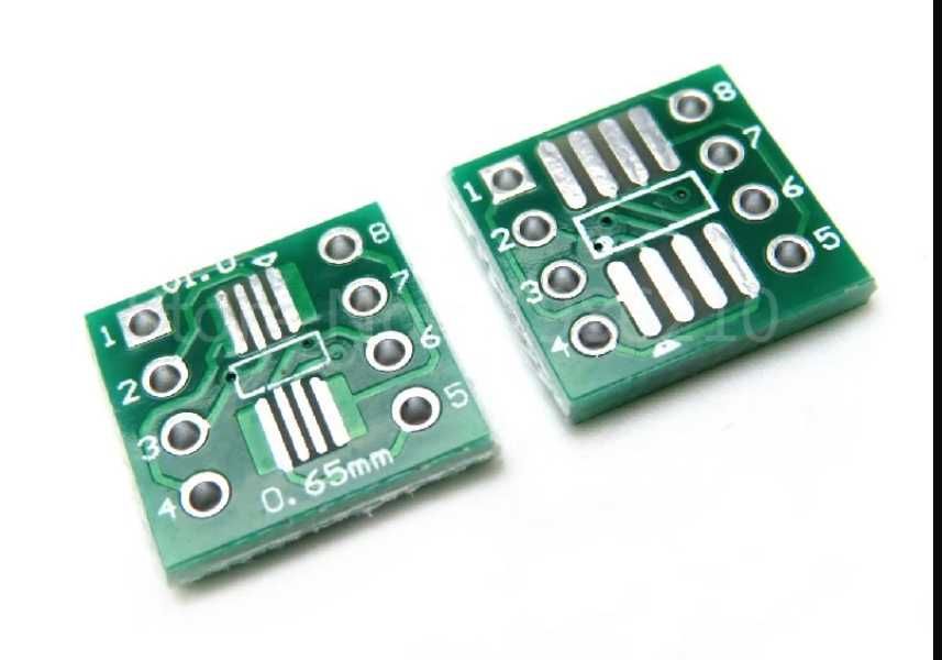 Преходна платка TSSOP8 SSOP8 SOP8  до DIP8.