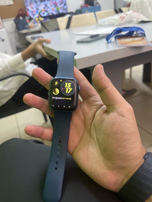 iwatch 7 45 mm. Korobka dakument dop remeshokla bor. 96% emkost