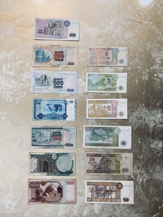 Продам купюры (тенге) оригинал (обмен)