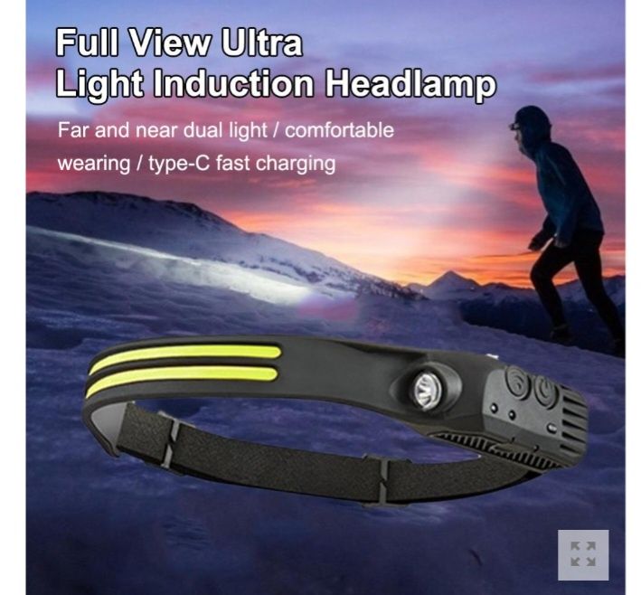 Сензорен челник за глава с две СОВ ленти