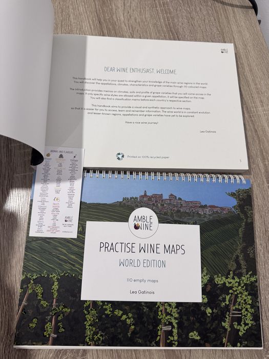 Wset  studiu - Amble Wine : Explore wine maps si Practice wine maps