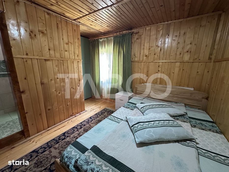 Cabana spatioasa la 5 km de Partia Sureanu complet mobilata si utilata