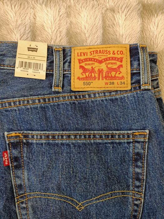 Джинсы мужские Levis 550 оригинал