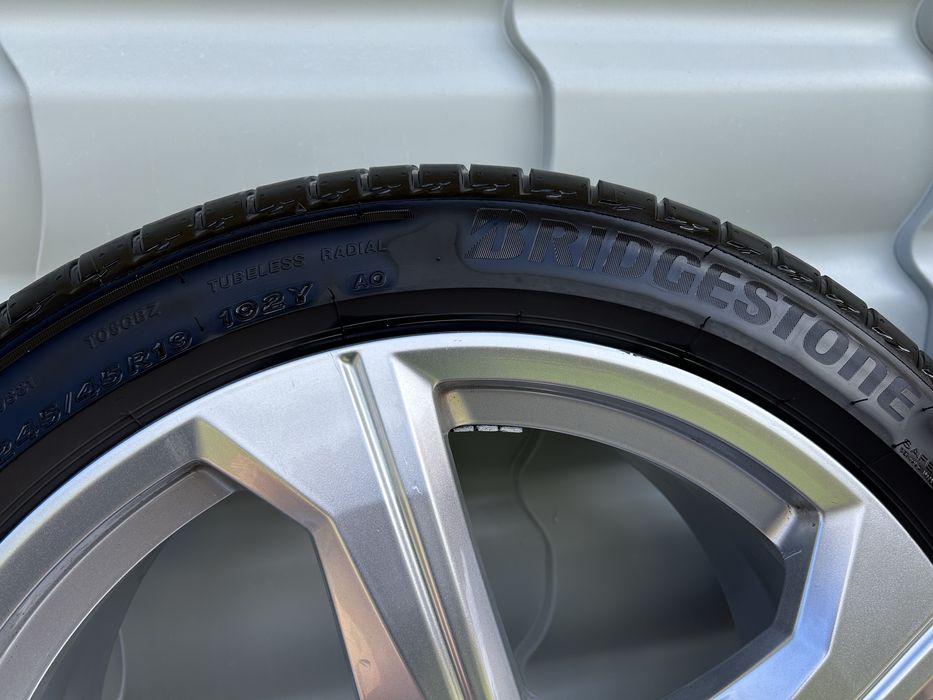 Jante Audi A6, 245/45/19, anv. vara, Bridgestone Turanza, dot 24/2023