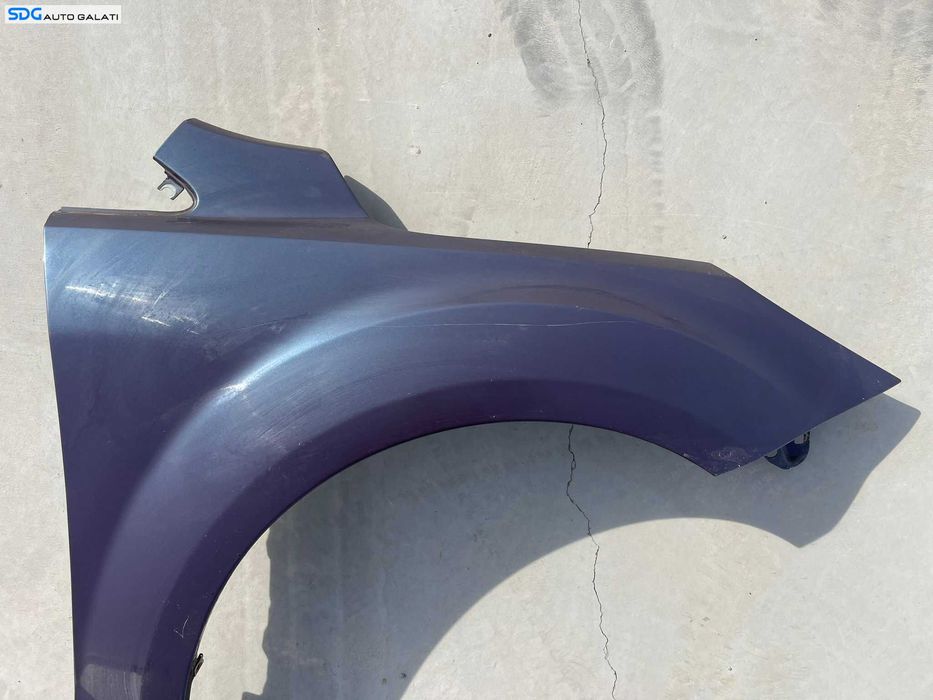 Aripa Dreapta Fata Ford Focus 2 Facelift 2007 - 2010 Culoare Albastru Inchis Metalizat [Z0140]