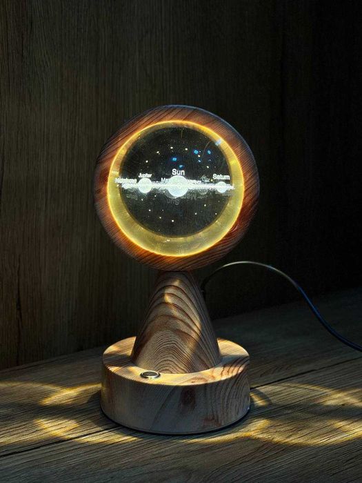 Ночник 3D шар 20см солнечная Система – ПОДАРКА