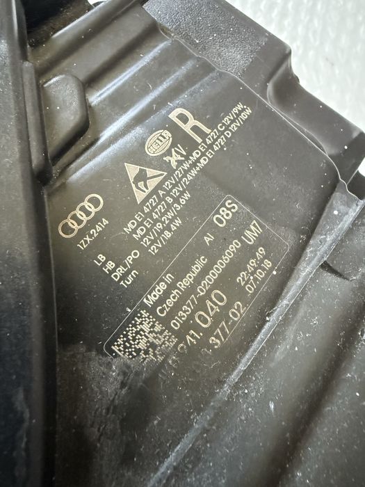 Фар фарове Audi A6 C8 Full LED Ауди А6 Ц8 Перфектни