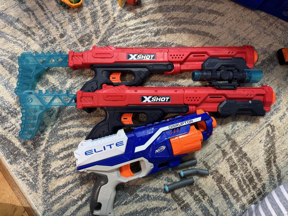 Пистолет бластер x shot