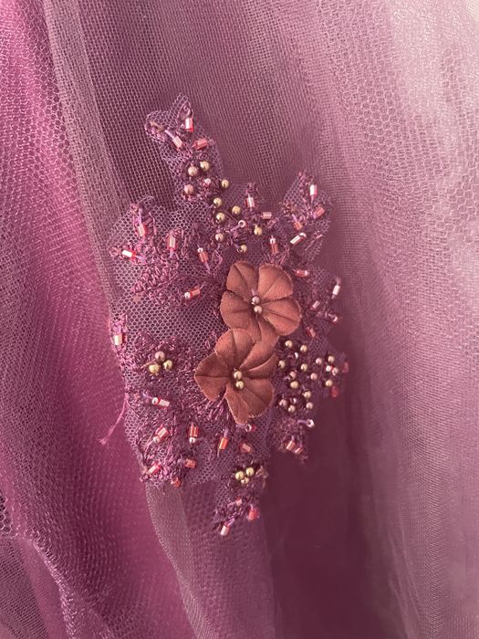 Официална лилава рокля