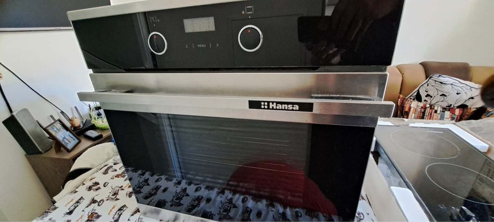 Фурна за вграждане + котлон Hansa