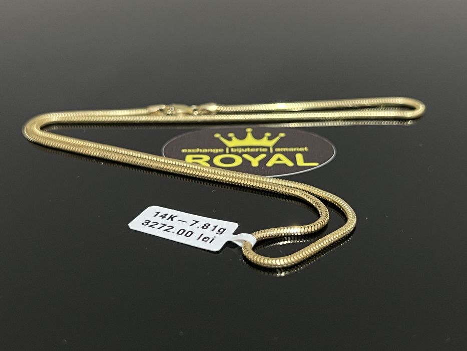 Bijuteria Royal CB : Lant aur 14k 7,81 grame
