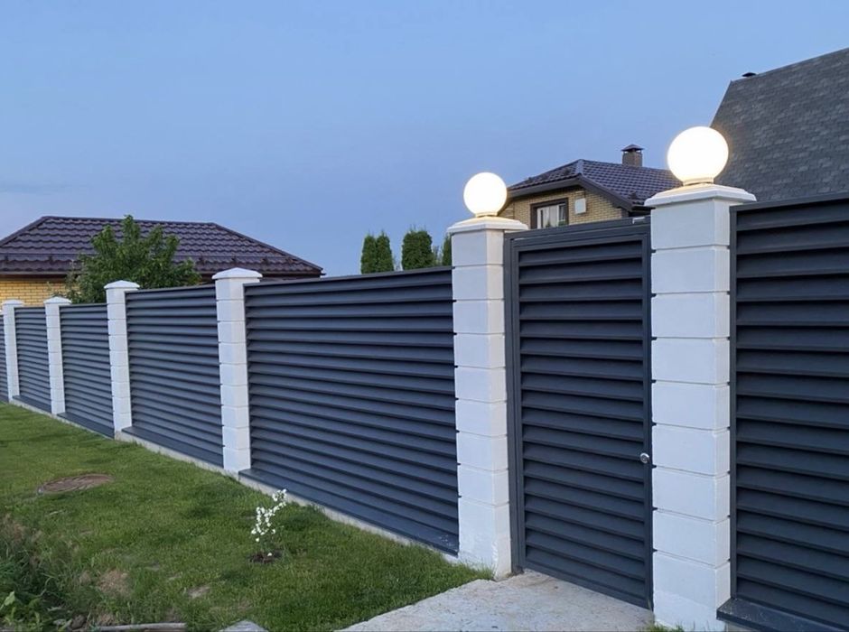 Ламелна ограда тип щора