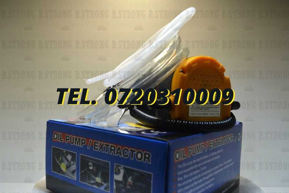 Pompa Scos Ulei Electrica 12v Debit 150 Litri Pe Ora