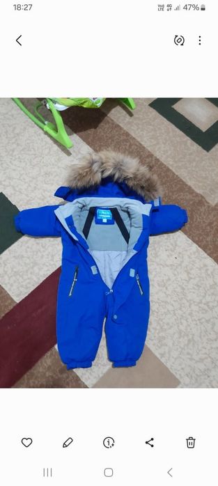 Продам комбинезон зимний.