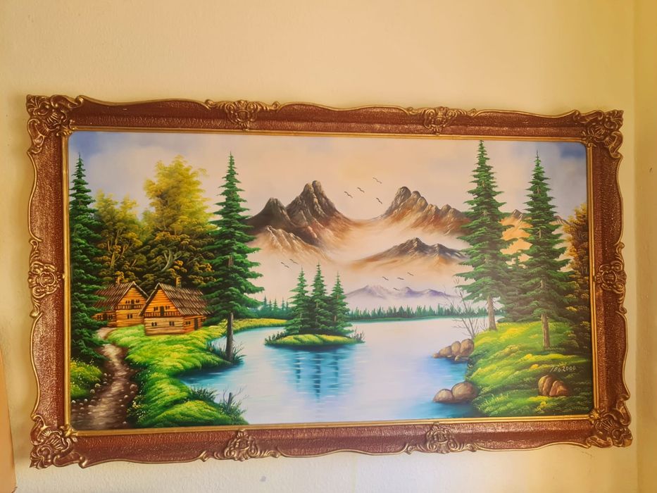 Vând tablouri pictate în ulei,pe pânză,în anul 2000