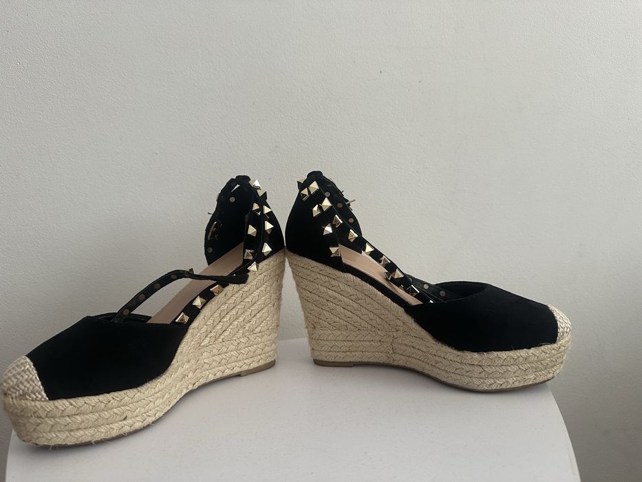 Espadrile dama, marimea 36, piele exterior, stare foarte buna