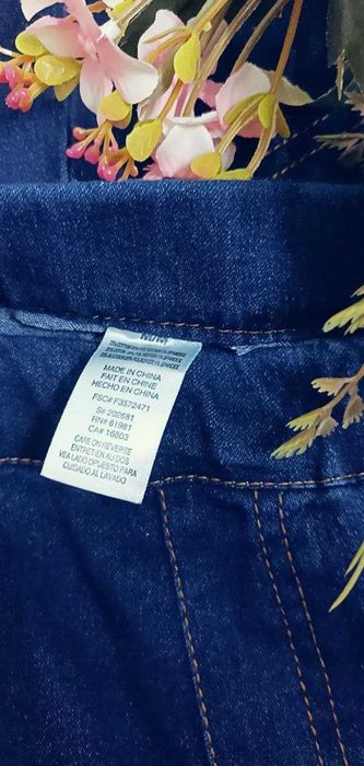 Джинсы женские на резинке р.L
