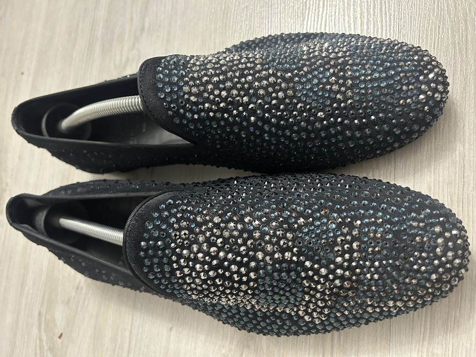 Vand mocasini Philip Plein in pietre Swaroswsky originali