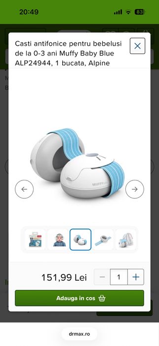 Cand casti antifonice bebelusi