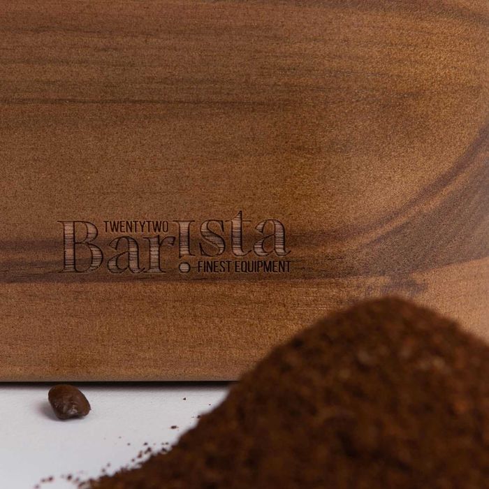 Дървена Станция за тампери за кафемашина