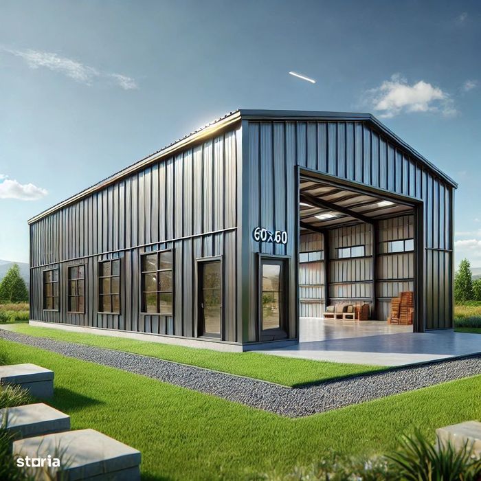 Hală și teren industrial și 64 ari în Criseni Vânzare/Închiriere