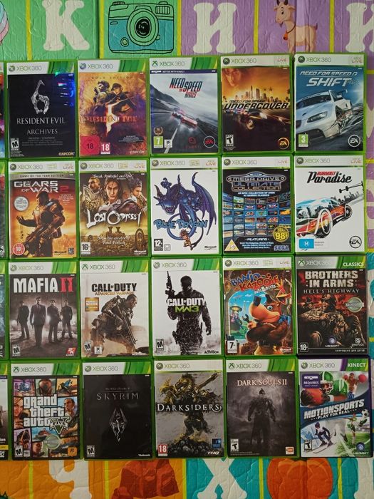 Xbox 360 лицензионные игры/диски