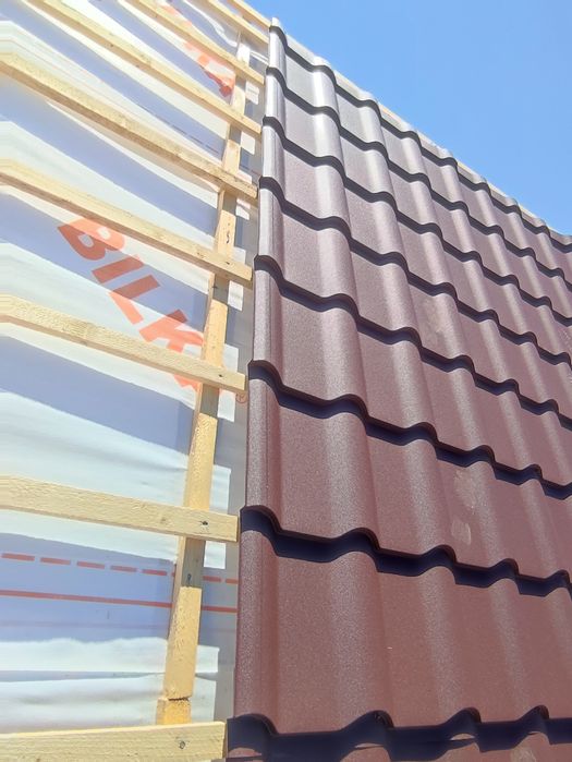 Executam acoperisuri tigla metalica si ceramica reparatii si montaj