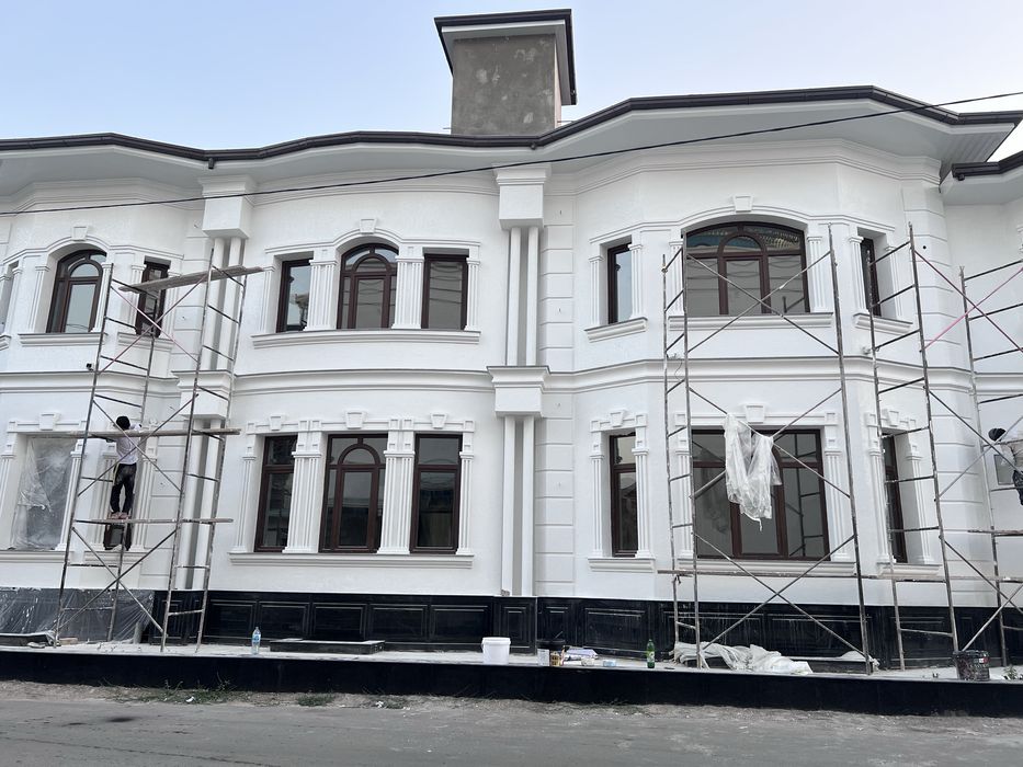 Травертин дождик ранг краска   шкатурка