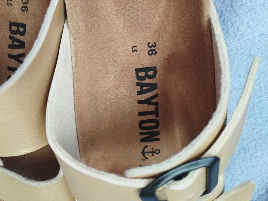 Сандали Unisa, чехли Bayton и Birkenstock номер 36.