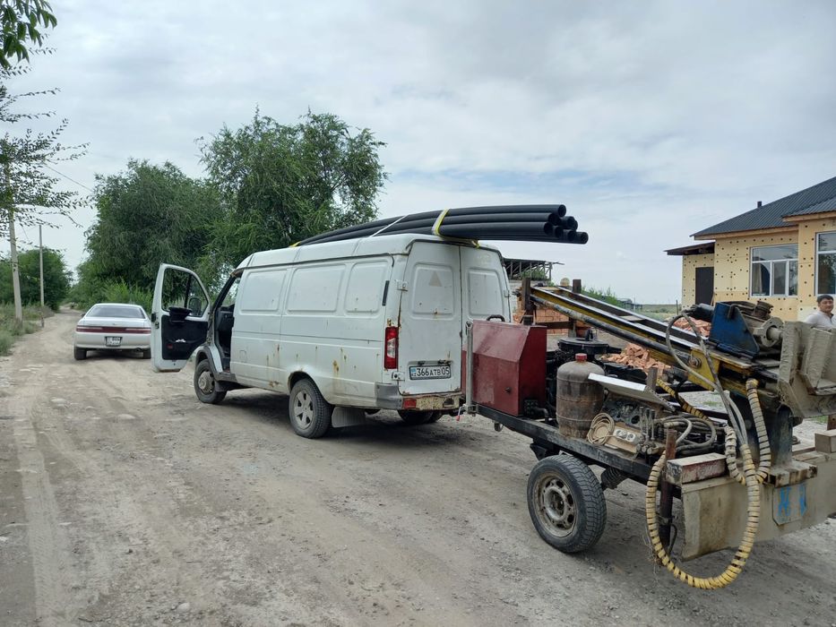 Бурение скважин и продувка