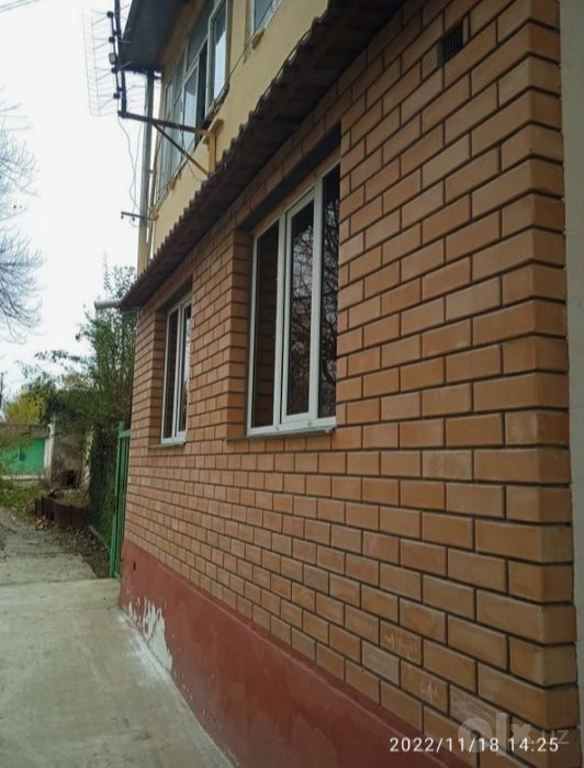 Дом построимКладка Облецовчни и Обычным Кирпича Балкона, Бригада ест